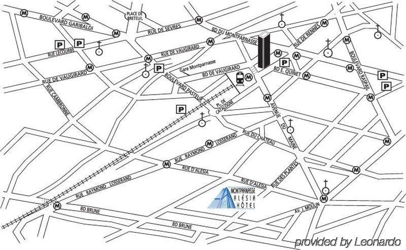 Montparnasse Alésia Hotel París